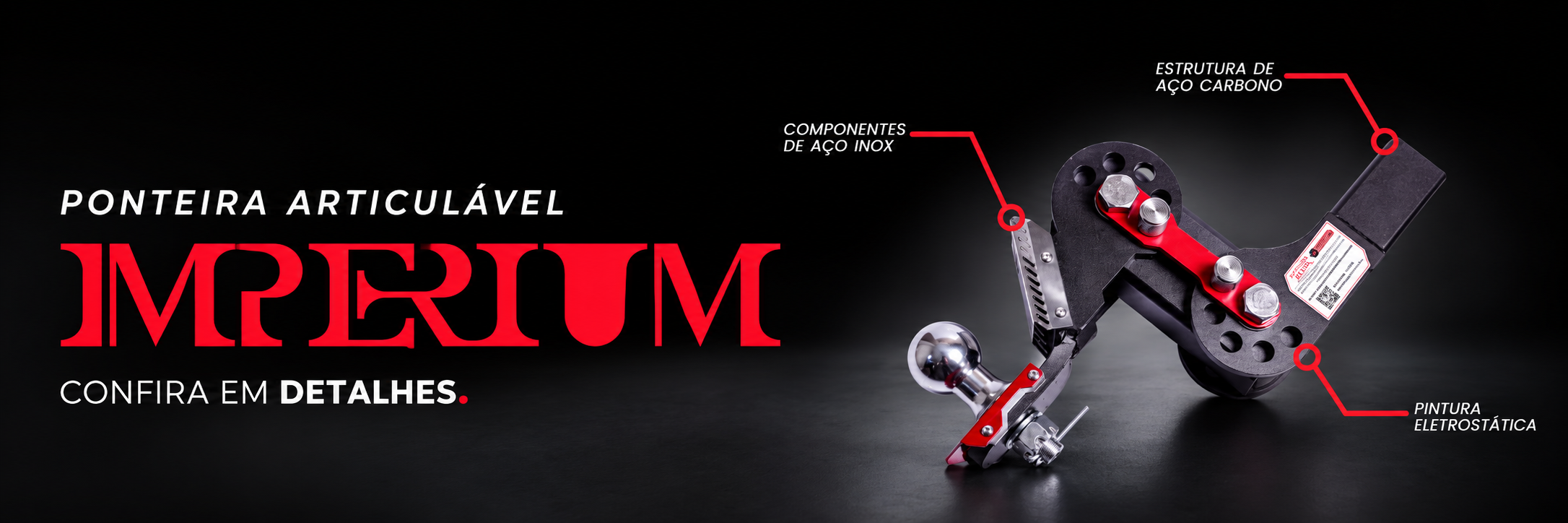 Ponteira articulável Imperium Hook Rem. Confira em detalhes.